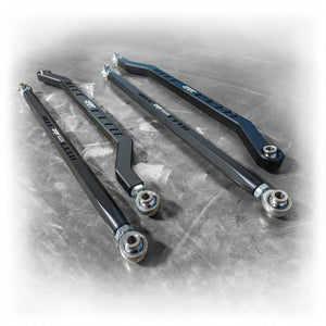 DRT Motorsports Polaris Pro R/Turbo R Billet Aluminum High Clearance Radius Rod Set - Dunes 2 Dezert SXS