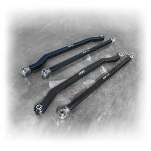 DRT Motorsports Polaris Pro R/Turbo R Billet Aluminum High Clearance Radius Rod Set - Dunes 2 Dezert SXS