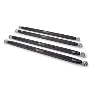 DRT RZR Pro R / Turbo R 2022+ Billet Aluminum Hex Bar Radius Rod Kit - Dunes 2 Dezert SXS