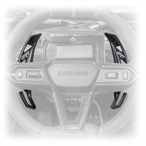 Can-Am 2024+ Maverick R Billet Paddle Shifters - Dunes 2 Dezert SXS