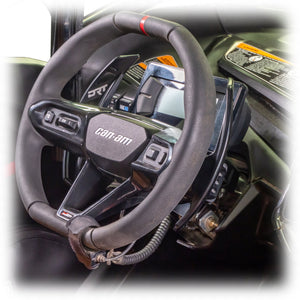 Can-Am 2024+ Maverick R Billet Paddle Shifters - Dunes 2 Dezert SXS
