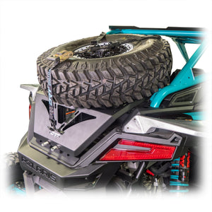 DRT Polaris Pro Series Tire Carrier/Adventure Rack V2.0 - Dunes 2 Dezert SXS