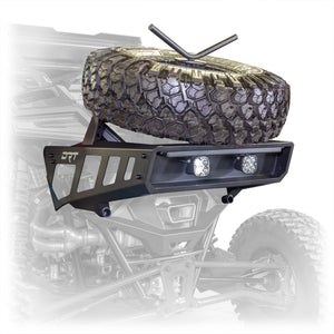 DRT Polaris RZR Pro R Desert Runner Fixed Tire Carrier - Dunes 2 Dezert SXS