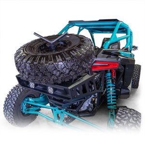 DRT Polaris RZR Pro R Desert Runner Fixed Tire Carrier - Dunes 2 Dezert SXS