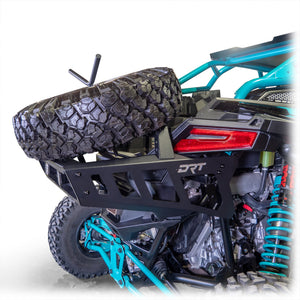 DRT Polaris RZR Pro R Desert Runner Fixed Tire Carrier - Dunes 2 Dezert SXS