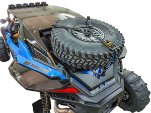 DRT RZR Pro R / Turbo R / Pro XP 2022+ Oversize Tire Carrier Mount Accessory - Dunes 2 Dezert SXS