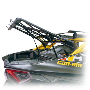 DRT Motorsports Can-Am Maverick R Tire Carrier / Adventure Rack - Dunes 2 Dezert SXS