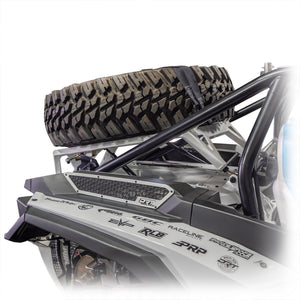 DRT Motorsports Polaris 2024+ RZR XP 1000/4 Tire Carrier/Adventure Rack - Dunes 2 Dezert SXS