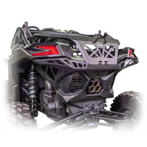 Can-Am X3 2017+ Tire Carrier / Rear Bumper System - Dunes 2 Dezert SXS