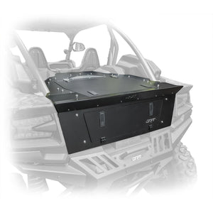 Kawasaki KRX 1000/4 HD Aluminum Storage/Trunk Enclosure - Dunes 2 Dezert SXS