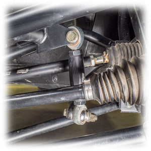 DRT RZR XP Billet Aluminum Hex Bar Adjustable Sway Bar Link Kit Front (M10) - Dunes 2 Dezert SXS