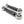 Polaris RZR XP Billet Aluminum Hex Bar Adjustable Sway Bar Link Kit, Rear (M12) - Dunes 2 Dezert SXS
