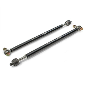 DRT Polaris RZR Turbo S/S4 HD Billet Aluminum Tie Rod Kit, (M16 Rack) - Dunes 2 Dezert SXS