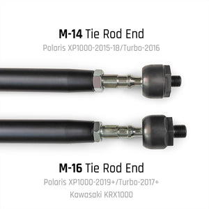 DRT RZR Pro XP 2020+ UHD (AL-7075) Tie Rod Kit, Polaris XP PRO Platform 64" - Dunes 2 Dezert SXS