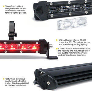 D2D 32" Slim Chase Light Bar - Dunes 2 Dezert SXS