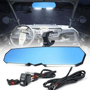D2D 13" Lighted Rearview Mirror - Dunes 2 Dezert SXS