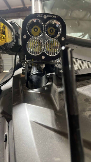 Polaris Pro A-Pillar Light Brackets | Dunes 2 Dezert - Dunes 2 Dezert SXS