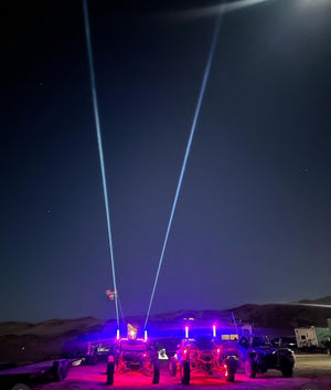 D2D Whipless Sky Beams - Dunes 2 Dezert SXS