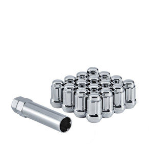16/Pk 12mmx1.25 Tapered Lug Lug Nuts 17mm Head