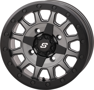 Adapt Dd Wheel 14x7 6+1 4/137 & 4/156 Matte Gnmtl Grey
