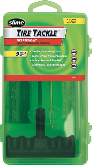 9/Pc Tire Tackle T Handle W/Box
