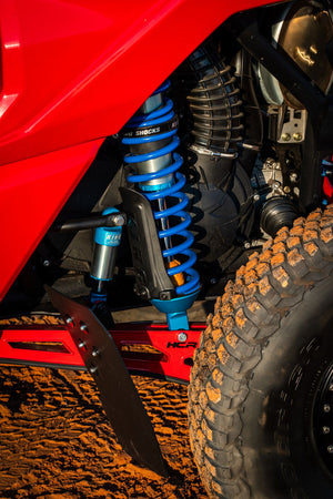 HCR Racing Dual Sport 72-inch suspension kit for Can-Am Maverick X3 with high-clearance arms and elite alloy construction