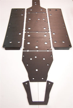 Polaris Ranger Midsize 570 Crew Skid Plates | Trail Armor - Dunes 2 Dezert SXS