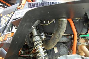 RZR XP Mud Flap Fender Extensions - Dunes 2 Dezert SXS