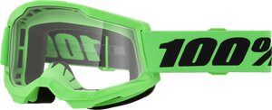 Strata 2 Goggle Neon Green Clear Lens
