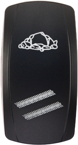 Rock Trail rocker switch cover fits Contura V, XTC, sPod, and Daystar switch systems – actuator only, no switch included