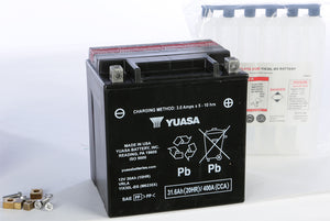 Yuasa YIX30L-BS maintenance-free AGM battery for Arctic Cat Wildcat, Prowler and Can-Am Defender