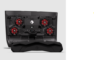 Rockford Fosgate Polaris Ranger 18+ 2 Seat Overhead Audio Solution - Front Panel Only