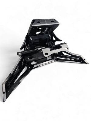 2017 to Current Can-Am X3 Maverick Machined Billet Front Winch Bumper (Black Anodize) - Dunes 2 Dezert SXS