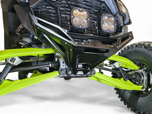 2022-2025 Polaris RZR Pro R / Turbo R Machined Billet Front Winch Bumper (Black Anodize) - Dunes 2 Dezert SXS