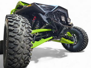 2022-2025 Polaris RZR Pro R / Turbo R Machined Billet Front Winch Bumper (Black Anodize) - Dunes 2 Dezert SXS