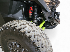 2022-2025 Polaris RZR Pro R / Turbo R Machined Billet Front Winch Bumper (Black Anodize) - Dunes 2 Dezert SXS