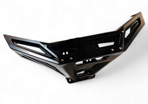 2022-2025 Polaris RZR Pro R / Turbo R Machined Billet Front Winch Bumper (Black Anodize) - Dunes 2 Dezert SXS