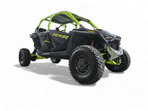 2022-2025 Polaris RZR Pro R/ Turbo R Machined Billet Front Winch Bumper (Clear Anodize) - Dunes 2 Dezert SXS