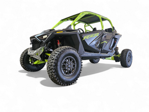 2022-2025 Polaris RZR Pro R/ Turbo R Machined Billet Front Winch Bumper (Clear Anodize) - Dunes 2 Dezert SXS