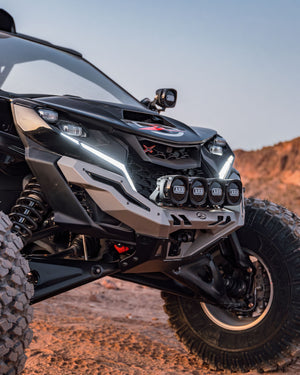2024 to Current Maverick R Volt Front Winch Bumper - Dunes 2 Dezert SXS