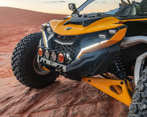 2024 to Current Maverick R Volt Front Winch Bumper - Dunes 2 Dezert SXS