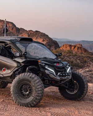 2024 to Current Maverick R Volt Front Winch Bumper - Dunes 2 Dezert SXS