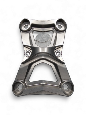 2022-2025 Polaris RZR Turbo R/Pro R EOD Radius Rod Plate with Tow Hook Gunmetal - Dunes 2 Dezert SXS