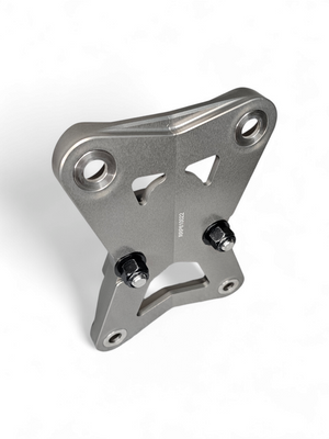 2022-2025 Polaris RZR Turbo R/Pro R EOD Radius Rod Plate with Tow Hook Gunmetal - Dunes 2 Dezert SXS