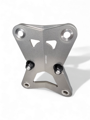 2022-2025 Polaris RZR Turbo R/Pro R EOD Radius Rod Plate with Tow Hook Gunmetal - Dunes 2 Dezert SXS