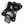 2022 to Current Can Am X3 10 Bolt Radius Rod Plate with Pull Hook (Black) - Dunes 2 Dezert SXS