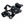 2022 to Current Can Am X3 10 Bolt Radius Rod Plate with Pull Hook (Black) - Dunes 2 Dezert SXS