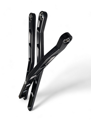 2017 to Current Can-Am X3 Maverick High Clearance Radius Rods in Black Finish for 72" - Dunes 2 Dezert SXS
