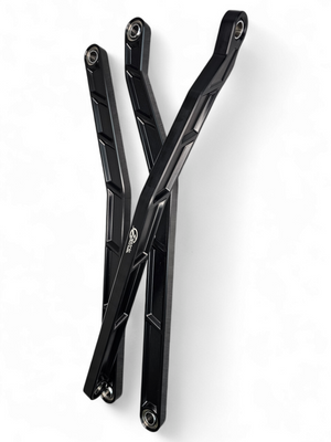 2017 to Current Can-Am X3 Maverick High Clearance Radius Rods in Black Finish for 72" - Dunes 2 Dezert SXS