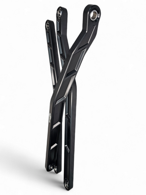 2017 to Current Can-Am X3 Maverick High Clearance Radius Rods in Black Finish for 72" - Dunes 2 Dezert SXS